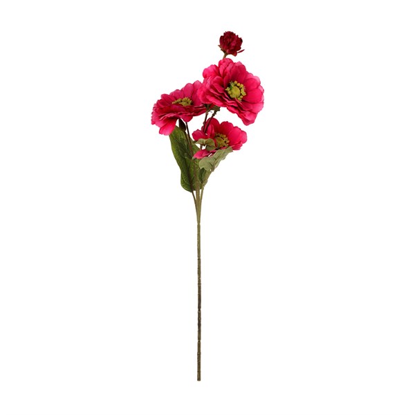 Kuk Çiçek Anemon Dal (Fuşya)