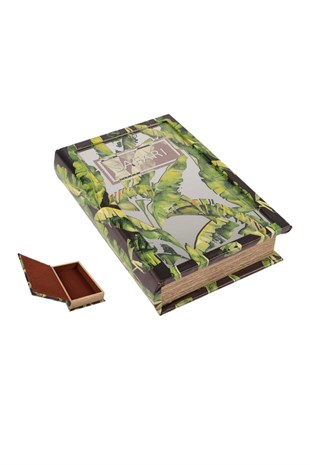 Mikasa Moor Yeşil Safari Aynalı Kitap Şekilli Kutu 17